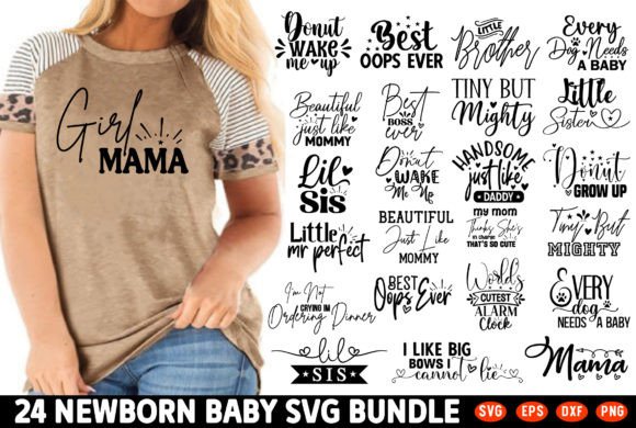 Download Newborn Baby Svg Bundle - Newborn baby svg Collection