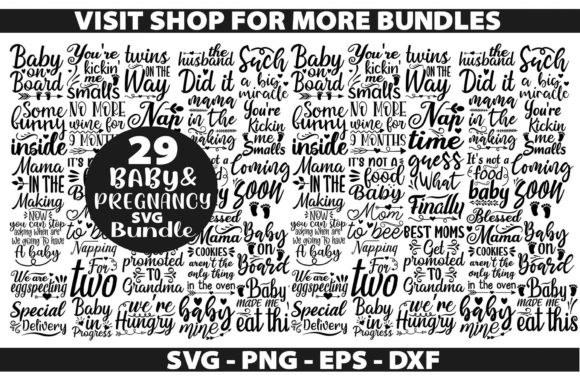 Download 29 Baby and Pregnancy Bundle - Premium Resources