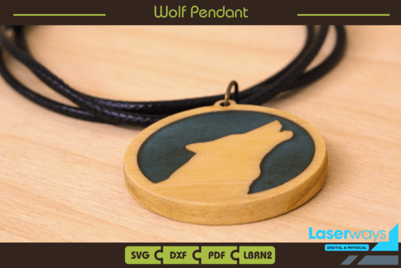 Download Wolf Pendant - Earrings, Digital File - Digital file Collection